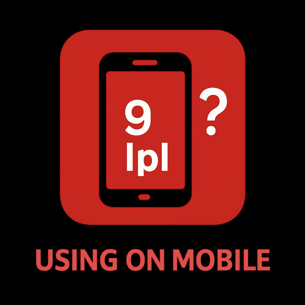 Icon representing the 9 Ipl mobile guide.
